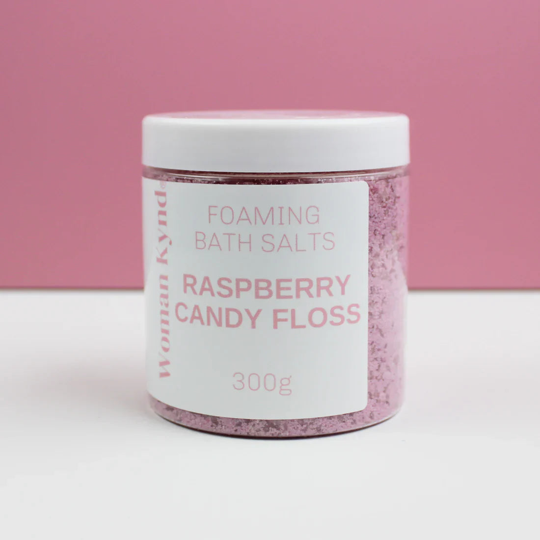 Raspberry Candy Floss Foaming Bath Salts