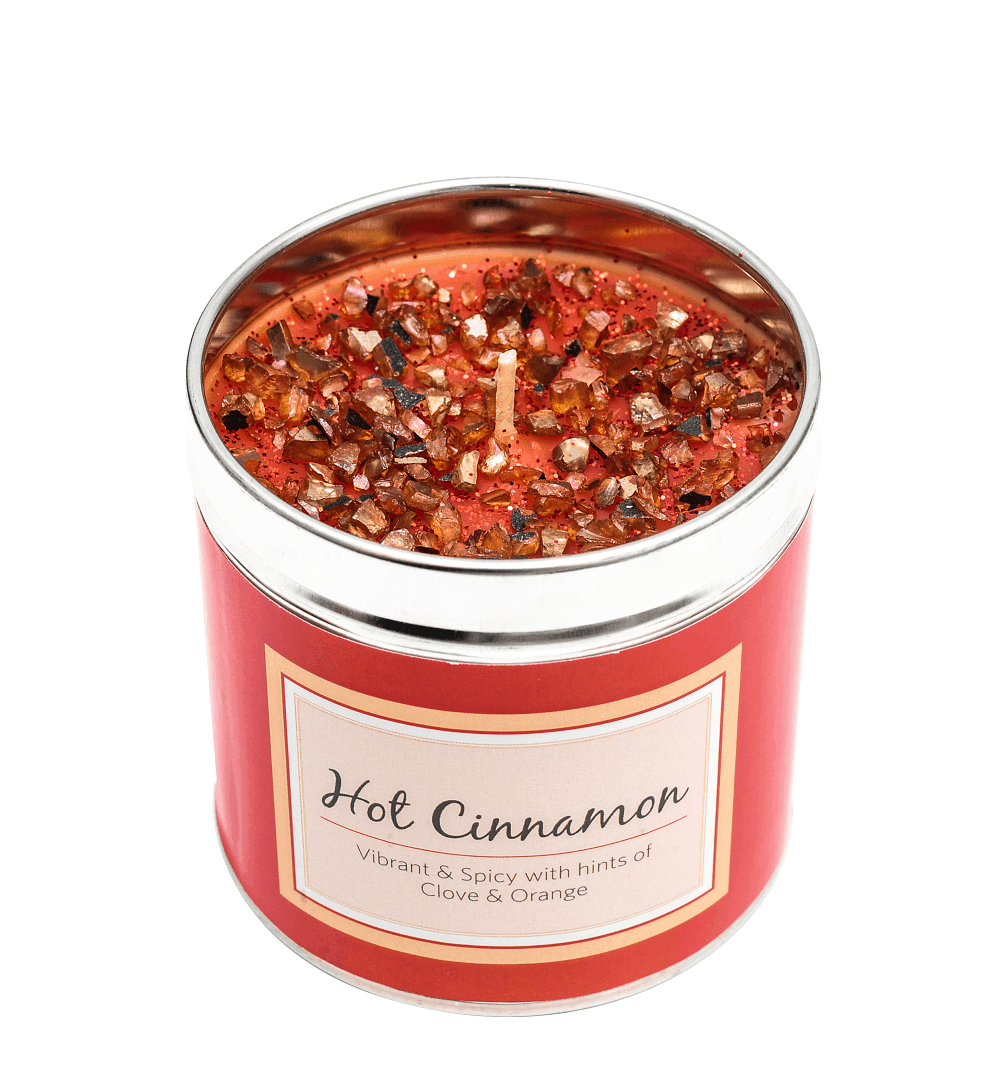 Hot Cinnamon Scented Candle