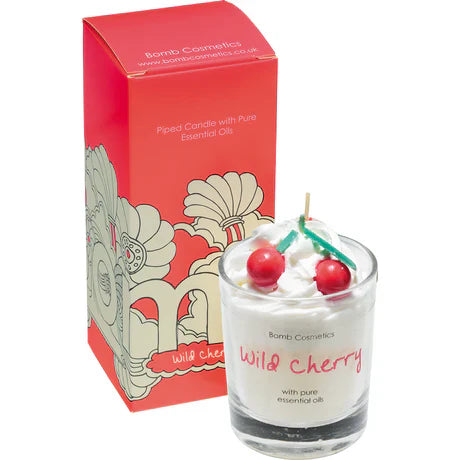 Wild Cherry Piped Candle