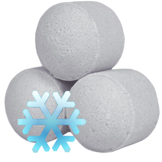 White Christmas Chill Pills Mini Bath Bombs