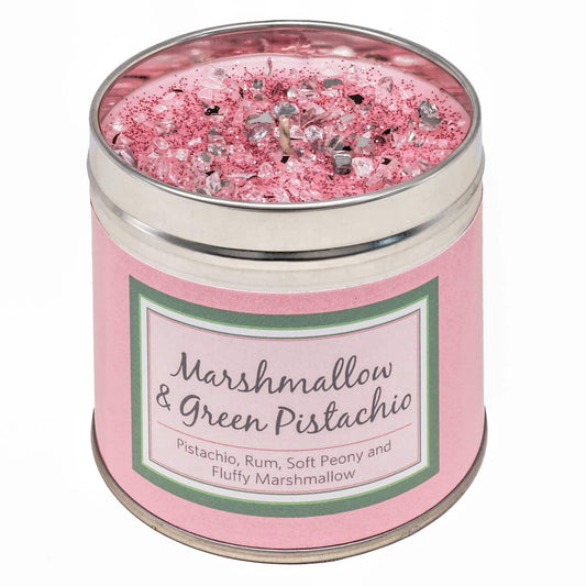 Marshmallow and Green Pistachio