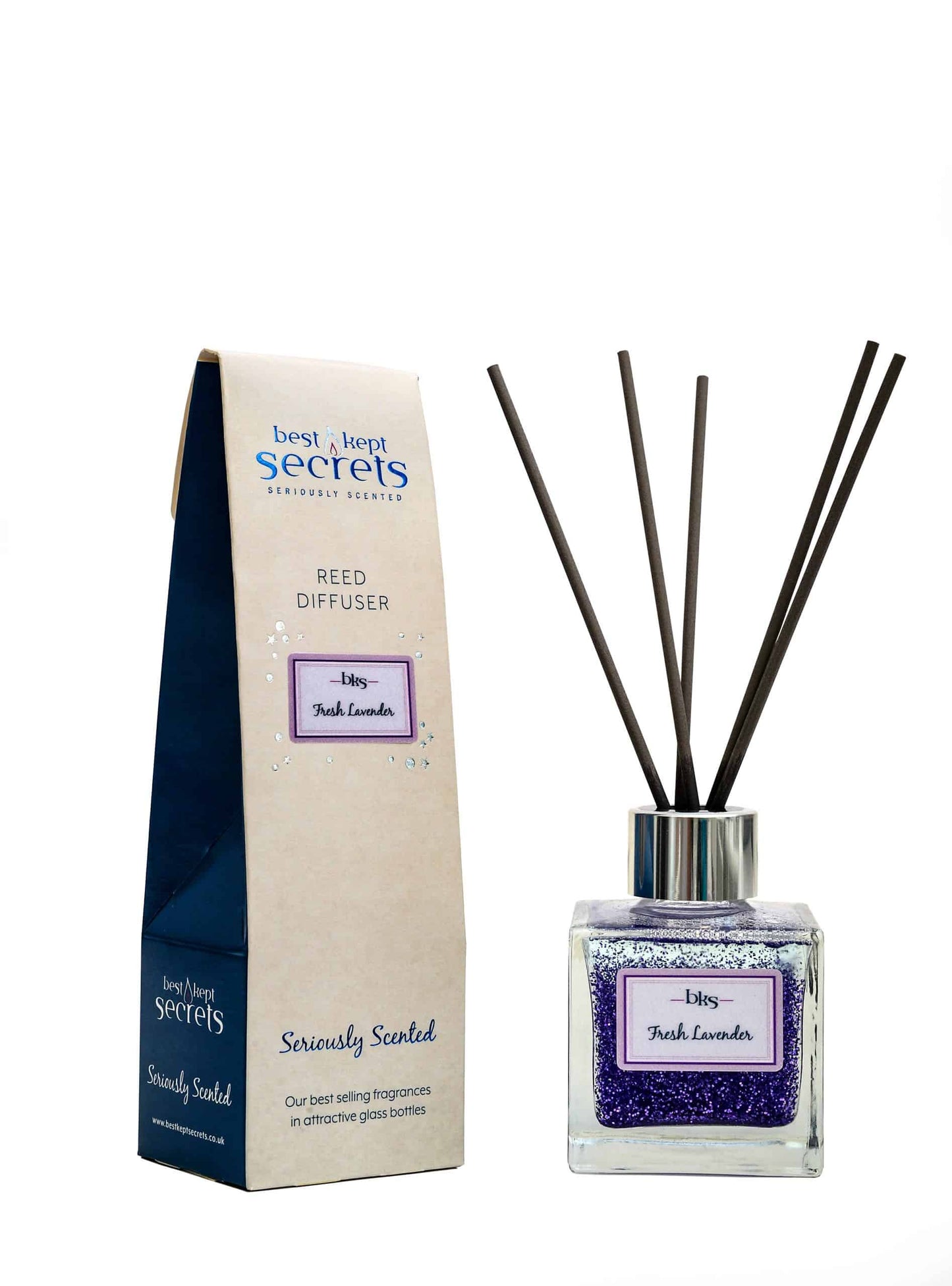 Fresh Lavender Sparkly Reed Diffuser
