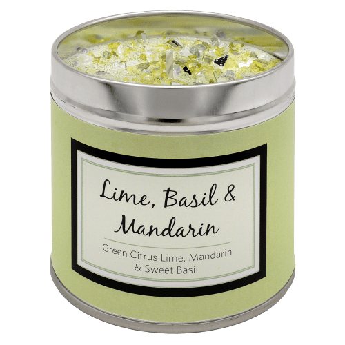Lime, Basil & Mandarin Scented Candle