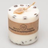 Coffee & Vanilla - Medium Soy Candles with Coffee Beans