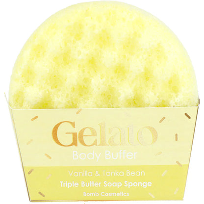 Vanilla & Tonka Gelato Body Buffer Sponge
