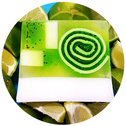 Lime & Dandy Soap Slice